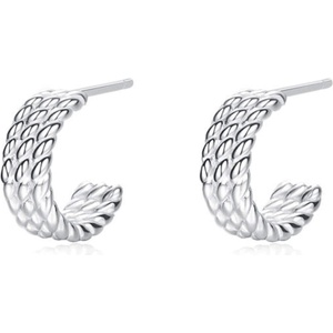 Silenti Jewelry Сребърни обеци "Фурор