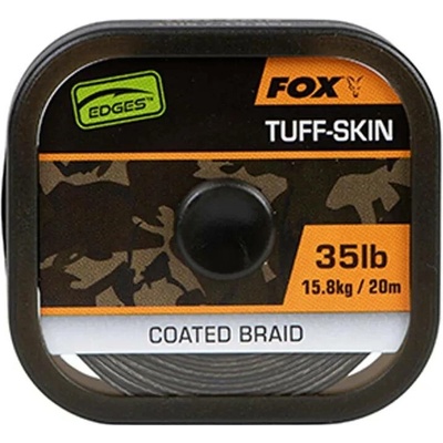 Fox Návazcová Šňůrka Edges Tuff-Skin 20m - 25lb / 11,3kg