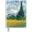Flame Tree Publishing Van Gogh: Wheat Field with Cypresses (Foiled Journal)