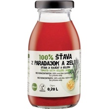 Zdravo Organic Šťáva rajče - celer 100% 200 ml