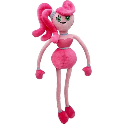 Играчка Huggy Wuggy, Mама Хъги, Плюшена, Розова, 45/65 см