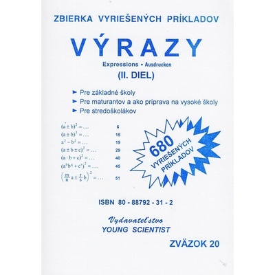 Výrazy II Diel zv.20