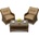 Garden Point Малък градински комплект Toledo Terrace кафяв Garden Point (GAP120-TER)