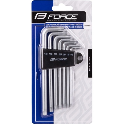 Sada klíčů Force Profi 7 torx T10 T40