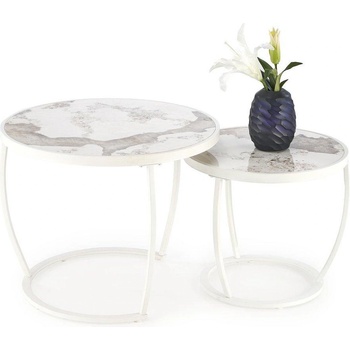 Холна маса Ines бежов мрамор