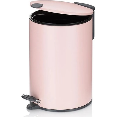 Kela Кош за отпадъци kela mats с педал (3 л) - розов (kela 23617)
