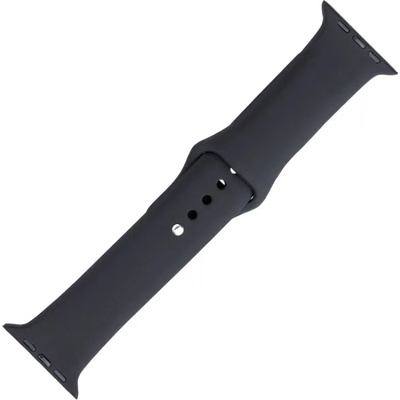 Каишка OEM - Silicone, Apple Watch, 38/40 mm, черна (2000000002347)