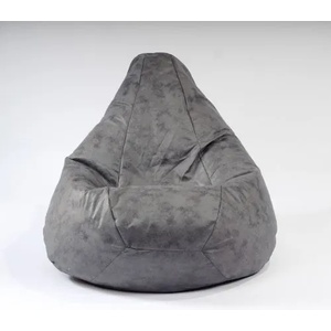 PUFRELAX Калъф за пуф круша, 220л. , Nirvana Hobbit - Smoke Grey (COVER_PUF-G-NH-PT-MNGRE) - topmall