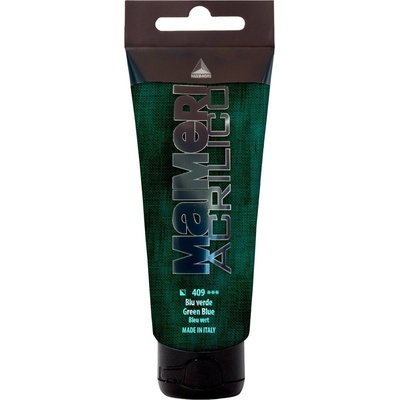 Maimeri Acrilico АКРИЛНА боя Green Blue 409 75 ml 1 бр (M0916409)