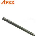 APEX tools Бит за отвертка Кръстат / Philips PH2 х 70 мм 1/4 / APEX 492-BX / (APX 492-BX)