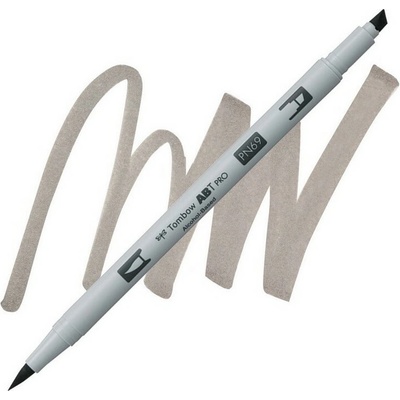 Lihová oboustranná fixa TOMBOW ABT PRO, Warm Grey 4 (N69)