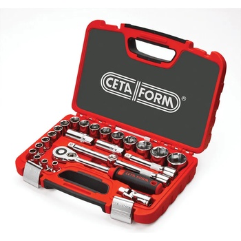 Ceta Form Комплект гедоре 1/2" 25части 8-32мм ceta form