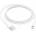 Apple Кабел Apple Lightning към USB 1 м, бял MUQW3 (MUQW3)