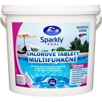 Sparkly POOL Chlórové tablety 6v1 multifunkčné Maxi 5 kg