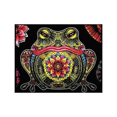 Colorvelvet - Włochy Velvet coloring page 47x35 Frog