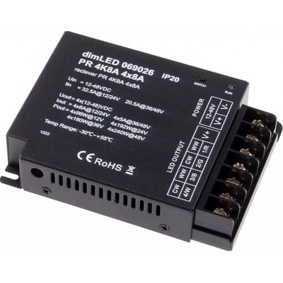 Přijímač dimLED PR 4K8A - Stmívač dimLED TRIAK PR 4K8A TL-069026