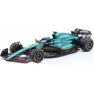 Bburago Bburago 1: 43 RACE Формула F1 - Астън Мартин AMR23 (2023) #18 Ланс Строл с шофьор