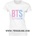 Fruit of the Loom Тениска с надпис - bts