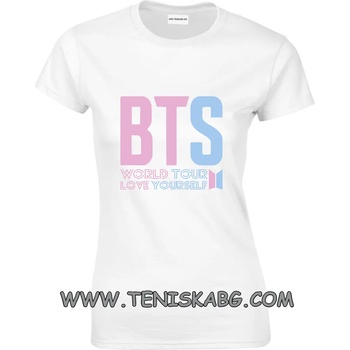 Fruit of the Loom Тениска с надпис - bts