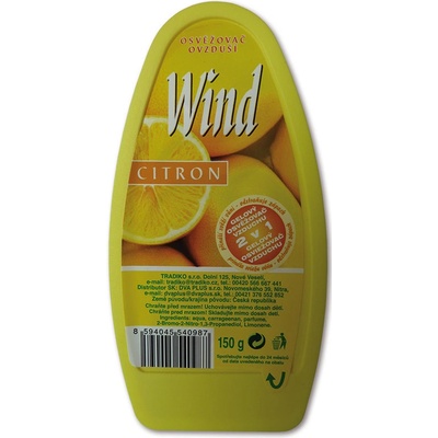 Wind Gelový osviežovač vzduchu citron, 150 g
