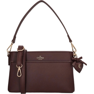 Charm London Tmavě-modrá elegantní crossbody kabelka "Samantha"