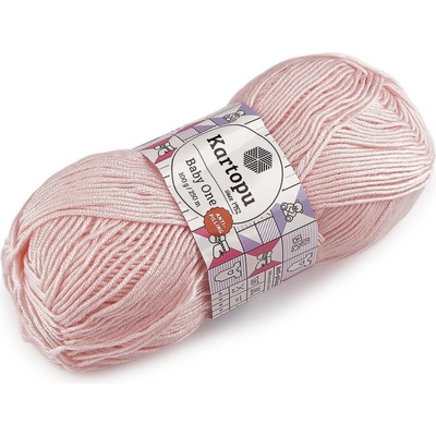 Pletací příze Baby One 100 g Varianta: 12 (699) růžová lasturová, Balení: 1 ks 60338/155697/291373