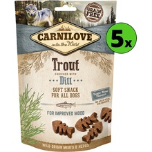 Carnilove Dog Semi Moist Snack Trout enriched with Dill 200 g