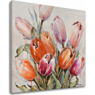 Papilora Obraz na plátne KVETY 1 dielny - 70x70 cm