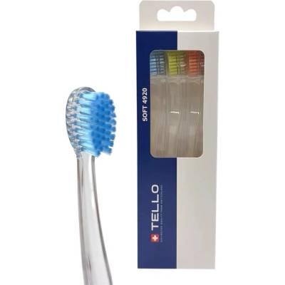 Tello 4920 zubní kartáček Soft 3 ks