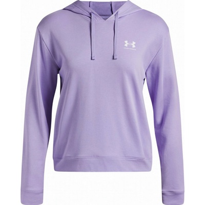 Under Armour UA Rival Terry Hoodie-PPL Fialová