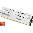 Paměti AMD Kingston DDR5 Fury Beast White DIMM 32GB 5600MHz EXPO bílá Kit 2x 16GB KF556C36BWEK2 32