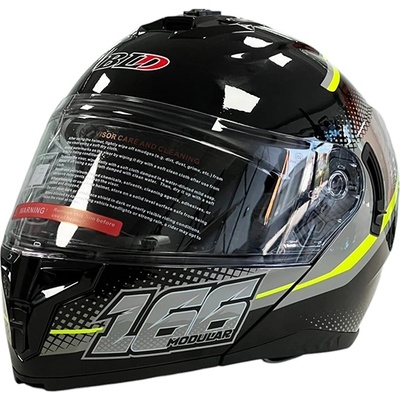 Paolo Каска 166 - Размер s - Черно/Неон