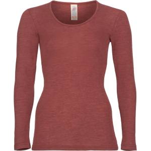 Engel Дамско копринено термобельо Engel Women's Undershirt L/S Merino base layer - Copper - размер 38/40 (EU) (114-0634-1113)