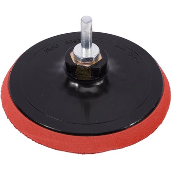 STAVTOOL Nosič brusných výseků na suchý zip + trn | 125 mm
