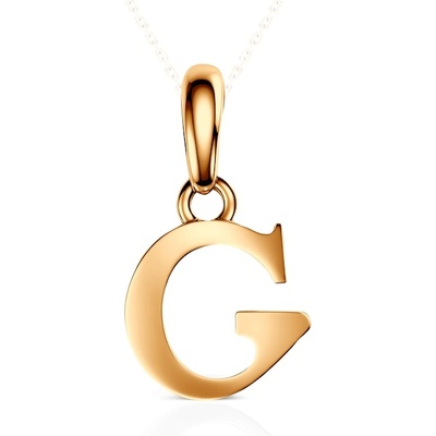 SAVICKI Висулка с буква g savicki : злато