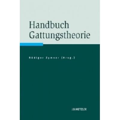 Handbuch Gattungstheorie | Rüdiger Zymner