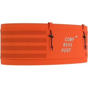 Compressport Чанта за кръст Compressport Free Belt Pro Hip bag - Tigerlily / Fluo Red - размер M/L (510-5212-0512)