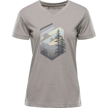 ALPINE PRO Дамска тениска от неизмачкваем материал ALPINE PRO NOGERA dove вариант pa ALPINE PRO | Kafyav Bezhov | ЖЕНИ | S