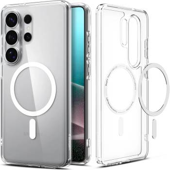 Spigen Калъф Spigen - Ultra Hybrid, Galaxy S26 Ultra, MagSafe, Clear White (ACS10679)