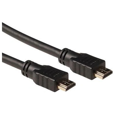 ACT HDMI High Speed v2.0 HDMI-A мъжки към HDMI-A мъжки кабел 10 м черен AK3906 (AK3906)