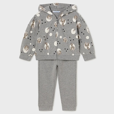 Mayoral Анцуг от 2 части за бебе момиче в сиво Майорал