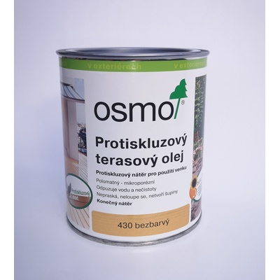 Osmo 430 Protišmykový terasový olej 2,5 l Bezfarebný