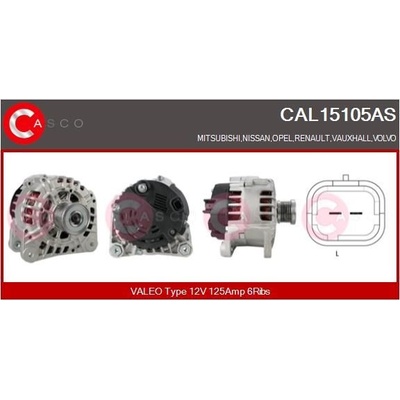 Generátor CASCO CAL15105AS