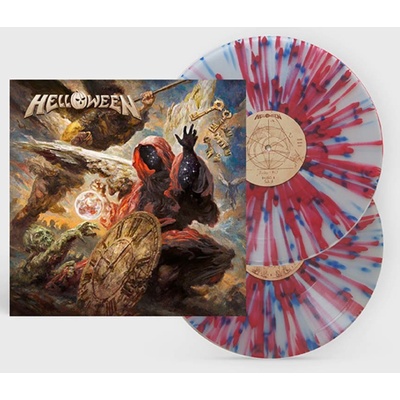 HELLOWEEN - HELLOWEEN - TRANSPARENT/RED/BLUE SPLATTER LP