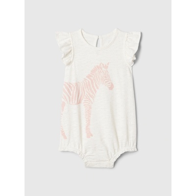 Gap Baby bavlněné body Béžová