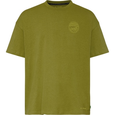 Vaude Мъжка фланелка с къс ръкав за колоездене Vaude Cyclist Casual Shirt Cycling jersey - Dark Leaf (056-3953-0211)