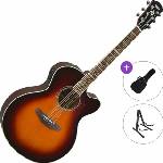 Yamaha CPX600 Standard SET Old Violin Sunburst Електро-акустична китара Джъмбо