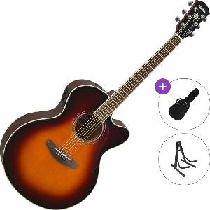 Yamaha CPX600 Standard SET Old Violin Sunburst Електро-акустична китара Джъмбо