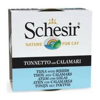 Schesir Cat Adult tuňák oliheň 85 g