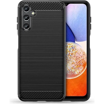 GKK Противоударен Калъф за SAMSUNG A14 Premium Carbon Case, Черен (9490713931844)